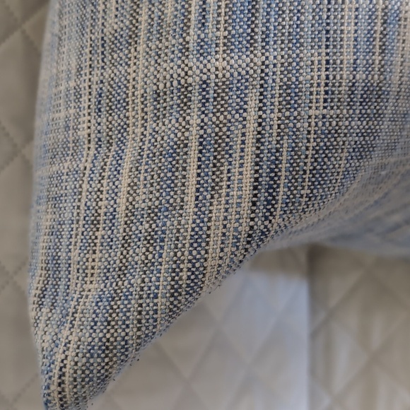 Rodeo Home Set Of 2 Down Filled Blue Accent Pillows. - Picture 4 of 9